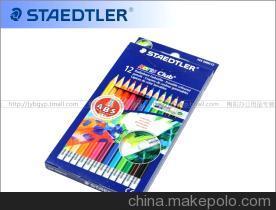 【德國STAEDTLER施德樓|144 50NC12 可擦12色彩鉛 動漫彩色鉛筆】價格,廠家,圖片,油畫筆/畫刷,上海荊陽文教用品-